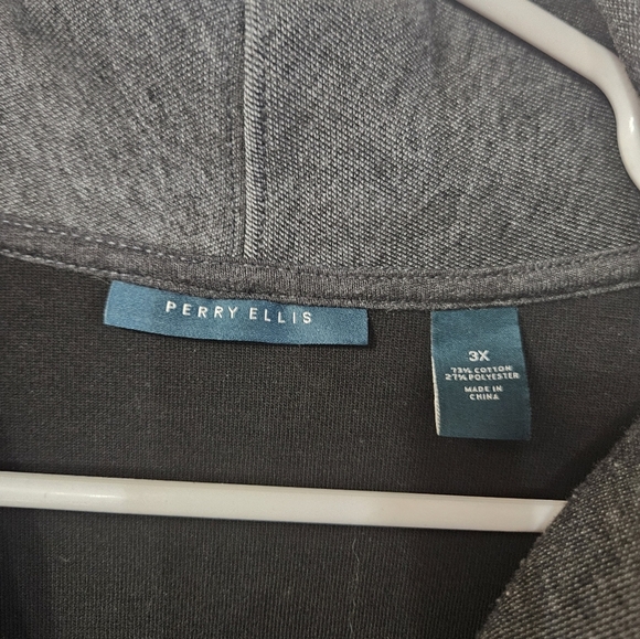 Mens Perry Ellis Gray Pullover! - Picture 2 of 4